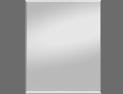 Rahmenspiegel Maxi Silber