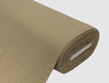 Musselin Double Gauze Taupe