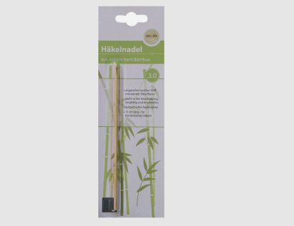 Häkelnadel Bambus 3 mm