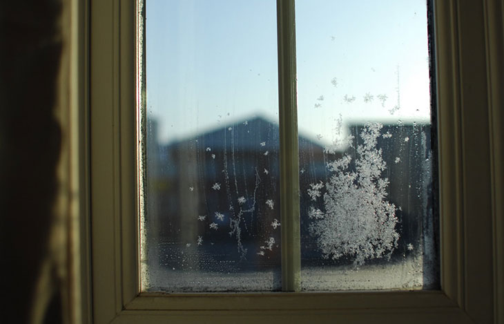 Nie mehr Schäden an den Fensterrahmen durch Kondenswasser